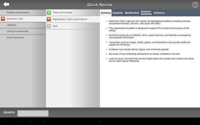 Emulate Android APK AP Exam Prep Eng Lang LITE