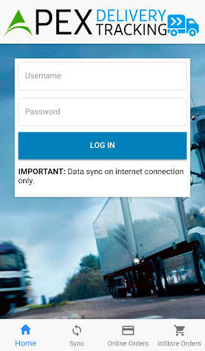 Run android online APK Apex Delivery Tracking from MyAndroid or emulate Apex Delivery Tracking using MyAndroid