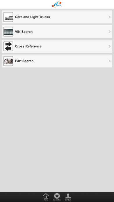 Emulate iPhone app Apex Gasket Mobile Catalog using MyAndroid