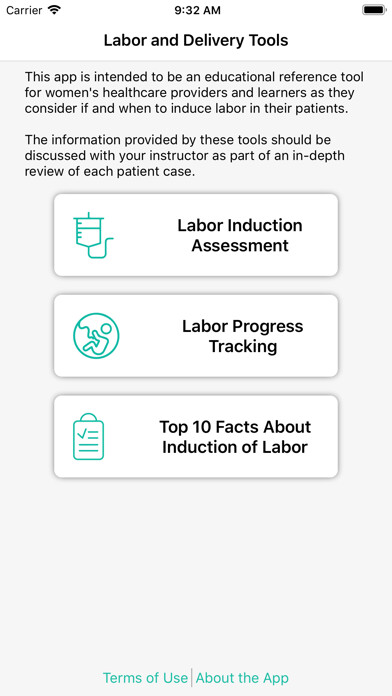 Emulate iPhone app APGO Induction of Labor using MyAndroid Emulate iPhone app APGO Induction of Labor using MyAndroid