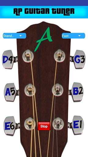 Run android online APK Ap guitar tuner from MyAndroid or emulate Ap guitar tuner using MyAndroid