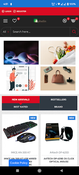 Run android online APK Aphelin - Buy / Sell Online from MyAndroid or emulate Aphelin - Buy / Sell Online using MyAndroid