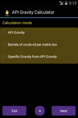 Emulate Android APK API Gravity Calculator Free