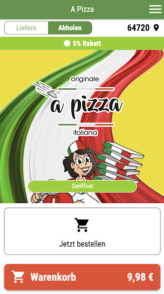 Run android online APK A Pizza from MyAndroid or emulate A Pizza using MyAndroid