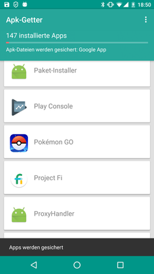 Emulate Android APK Apk Backup and Extractor