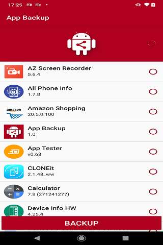 Run android online APK Apk Backup - Free apk backup application from MyAndroid or emulate Apk Backup - Free apk backup application using MyAndroid