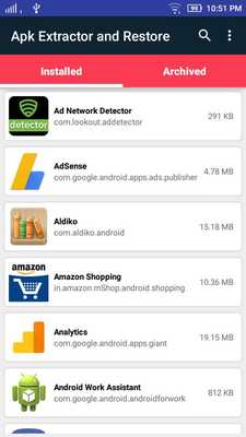 Emulate Android APK Apk Extractor Backup  Restore