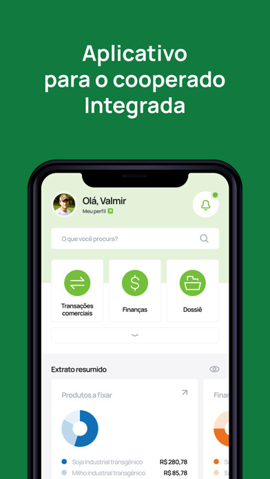 Emulate iPhone app Aplicativo Integrada using MyAndroid