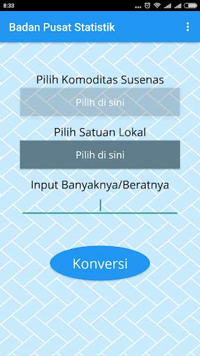 Run android online APK Aplikasi Konversi Susenas from MyAndroid or emulate Aplikasi Konversi Susenas using MyAndroid
