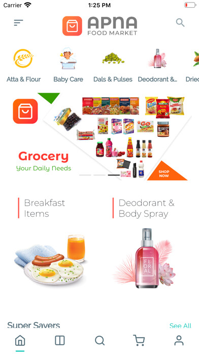Emulate iPhone app Apna Food Market using MyAndroid Emulate iPhone app Apna Food Market using MyAndroid