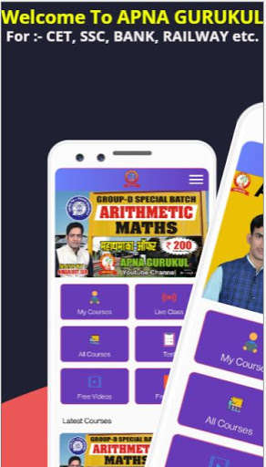 Run android online APK Apna Gurukul For: Live Class, PDF Notes, Mock Test from MyAndroid or emulate Apna Gurukul For: Live Class, PDF Notes, Mock Test using MyAndroid