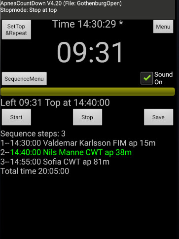 Emulate Android APK ApneaCountdown Emulate Android APK ApneaCountdown