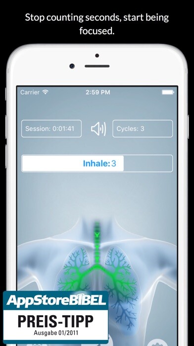 Emulate iPhone app Apnea Trainer using MyAndroid Emulate iPhone app Apnea Trainer using MyAndroid