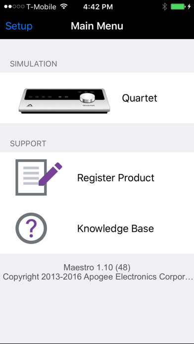 Emulate iPhone app Apogee Maestro using MyAndroid Emulate iPhone app Apogee Maestro using MyAndroid