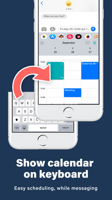 Emulate iPhone app apole - Keyboard Calendar using MyAndroid Emulate iPhone app apole - Keyboard Calendar using MyAndroid
