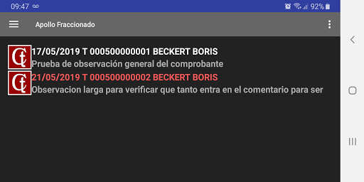 Run android online APK ApolloGesCom Fraccionado from MyAndroid or emulate ApolloGesCom Fraccionado using MyAndroid