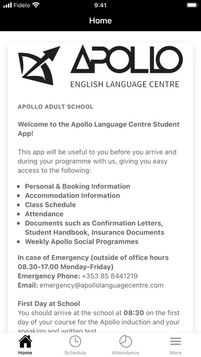 Emulate iPhone app Apollo Language Centre using MyAndroid Emulate iPhone app Apollo Language Centre using MyAndroid