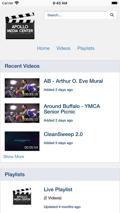 Emulate iPhone app Apollo Media Center - Buffalo using MyAndroid Emulate iPhone app Apollo Media Center - Buffalo using MyAndroid
