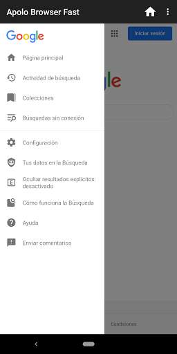 Run android online APK Apolo Browser Fast from MyAndroid or emulate Apolo Browser Fast using MyAndroid