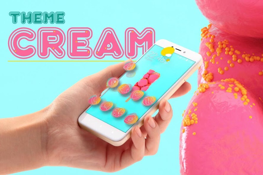 Run android online APK Apolo Cream - Theme, Icon pack, Wallpaper from MyAndroid or emulate Apolo Cream - Theme, Icon pack, Wallpaper using MyAndroid