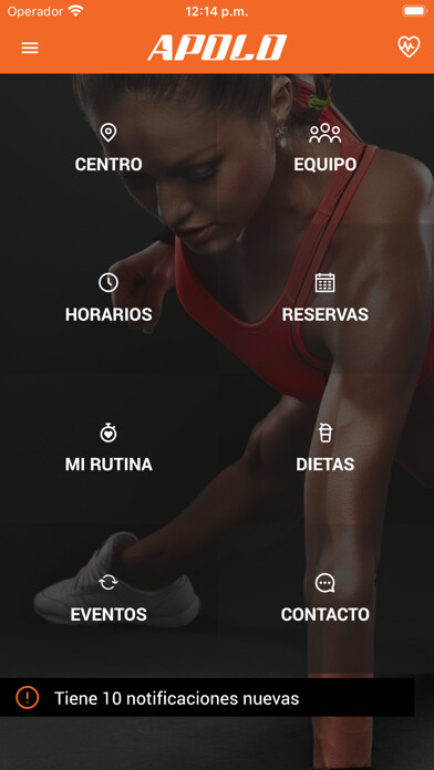 Emulate iPhone app Apolo Fitness Center using MyAndroid Emulate iPhone app Apolo Fitness Center using MyAndroid