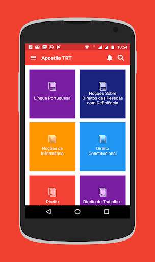 Run android online APK Apostila TRT from MyAndroid or emulate Apostila TRT using MyAndroid