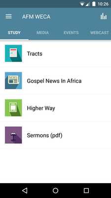 Emulate Android APK Apostolic Faith Church - WECA Emulate Android APK Apostolic Faith Church - WECA