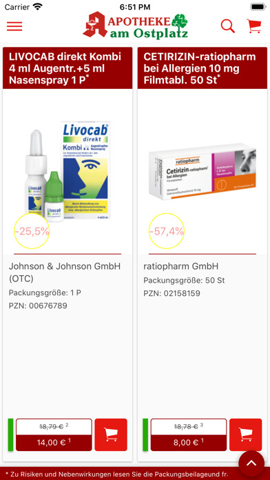 Emulate iPhone app Apotheke am Ostplatz using MyAndroid Emulate iPhone app Apotheke am Ostplatz using MyAndroid