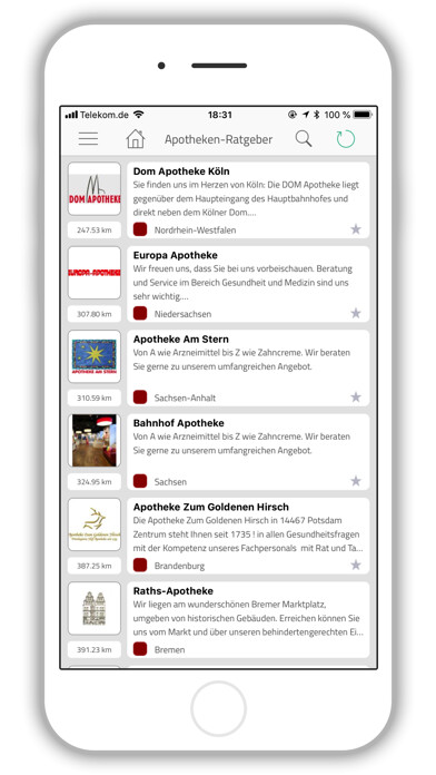 Emulate iPhone app Apotheken-Ratgeber using MyAndroid Emulate iPhone app Apotheken-Ratgeber using MyAndroid