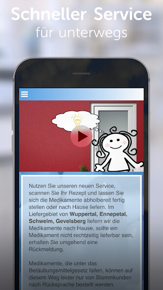 Run android online APK Apotheke Wuppertal Gevelsberg from MyAndroid or emulate Apotheke Wuppertal Gevelsberg using MyAndroid