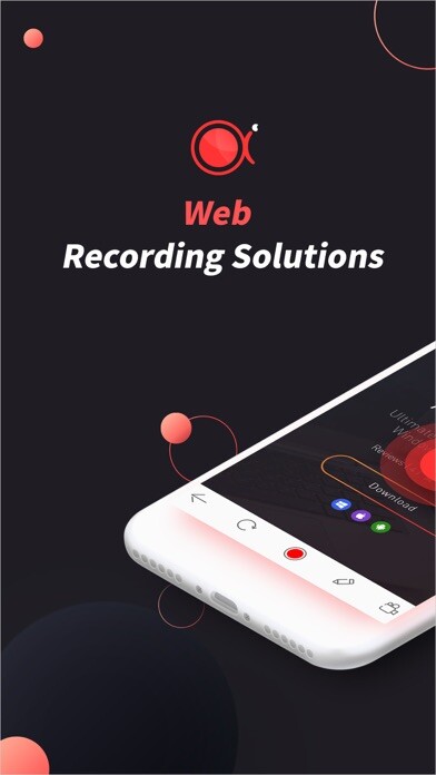 Emulate iPhone app ApowerREC: Record Screen using MyAndroid