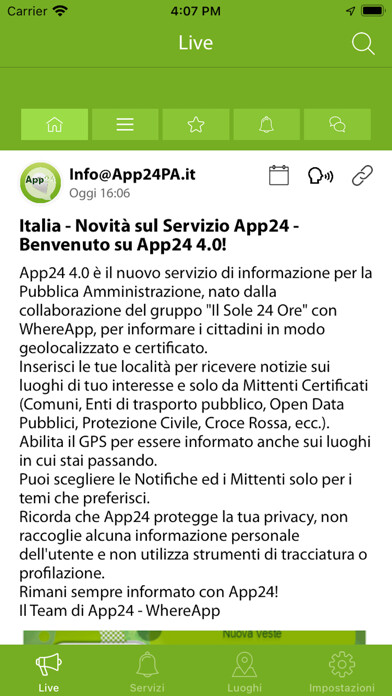 Emulate iPhone app App24 using MyAndroid