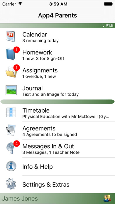 Emulate iPhone app App4 Parents for iPhone using MyAndroid Emulate iPhone app App4 Parents for iPhone using MyAndroid