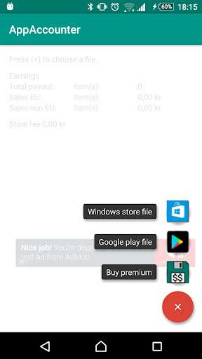 Run android online APK AppAccounter from MyAndroid or emulate AppAccounter using MyAndroid