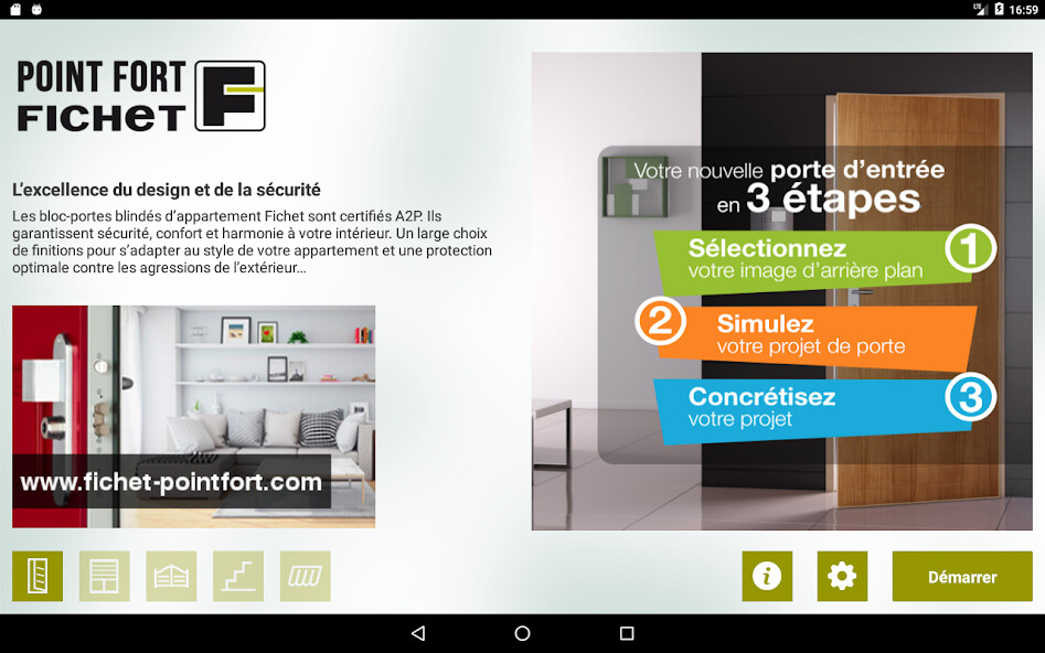 Run android online APK Appartement - Fichet Point Fort from MyAndroid or emulate Appartement - Fichet Point Fort using MyAndroid