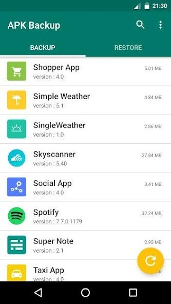 Emulate Android APK App Backup Restore Emulate Android APK App Backup Restore