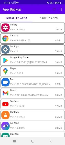 Run android online APK App Backup from MyAndroid or emulate App Backup using MyAndroid Run android online APK App Backup from MyAndroid or emulate App Backup using MyAndroid