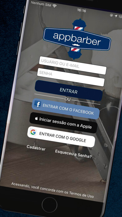 Emulate iPhone app AppBarber using MyAndroid Emulate iPhone app AppBarber using MyAndroid