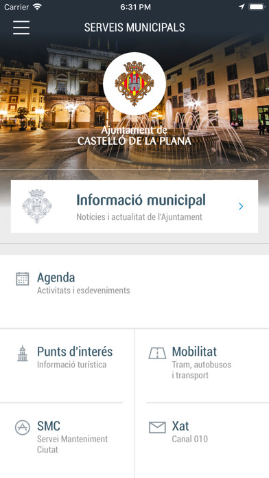 Emulate iPhone app APP Castelló using MyAndroid Emulate iPhone app APP Castelló using MyAndroid