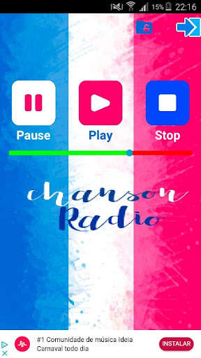 Run android online APK App Chanson Radio from MyAndroid or emulate App Chanson Radio using MyAndroid