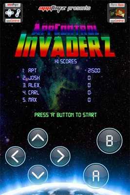 Emulate Android APK appControl Invaderz
