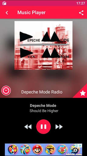 Run android online APK App DE depeche mode radio from MyAndroid or emulate App DE depeche mode radio using MyAndroid