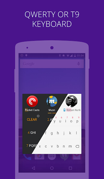 Run android online APK AppDialer X–T9 app search from MyAndroid or emulate AppDialer X–T9 app search using MyAndroid