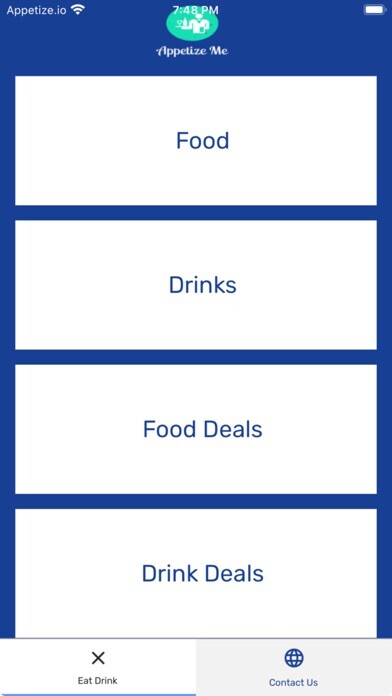 Emulate iPhone app Appetize Me using MyAndroid Emulate iPhone app Appetize Me using MyAndroid