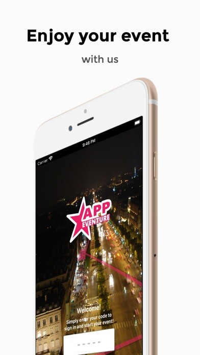 Emulate iPhone app App Eventure using MyAndroid