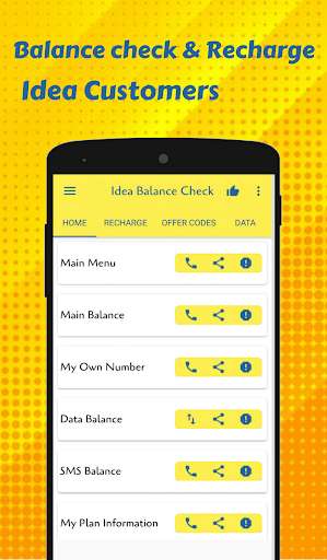 Emulate Android APK App for Idea Recharge Idea balance check Emulate Android APK App for Idea Recharge Idea balance check