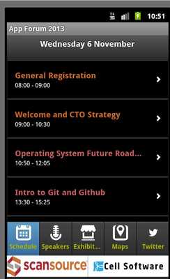 Emulate Android APK AppForum 2013