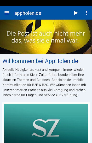Run android online APK appholen.de from MyAndroid or emulate appholen.de using MyAndroid Run android online APK appholen.de from MyAndroid or emulate appholen.de using MyAndroid