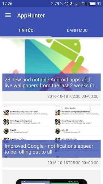 Emulate Android APK App Hunter