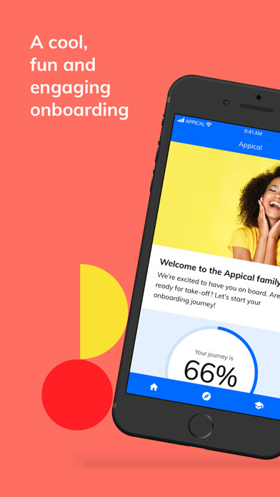 Emulate iPhone app Appical, the onboarding app using MyAndroid